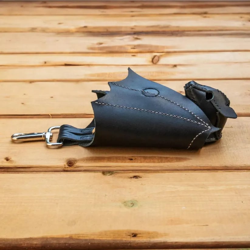 ⏰Saldi natalizi 49% DI SCONTO🎄🦇Portamonete in pelle a forma di pipistrello