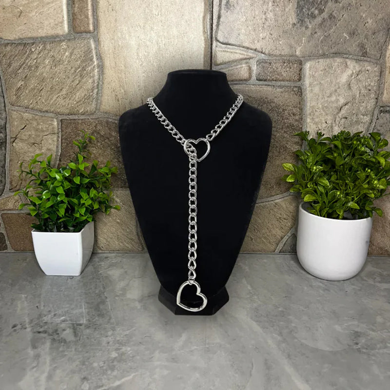 Collana con ciondolo a forma di cuore personalizzato