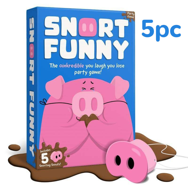 Snort Funny: Il gioco di società “Ridi e perdi” 🐷😂