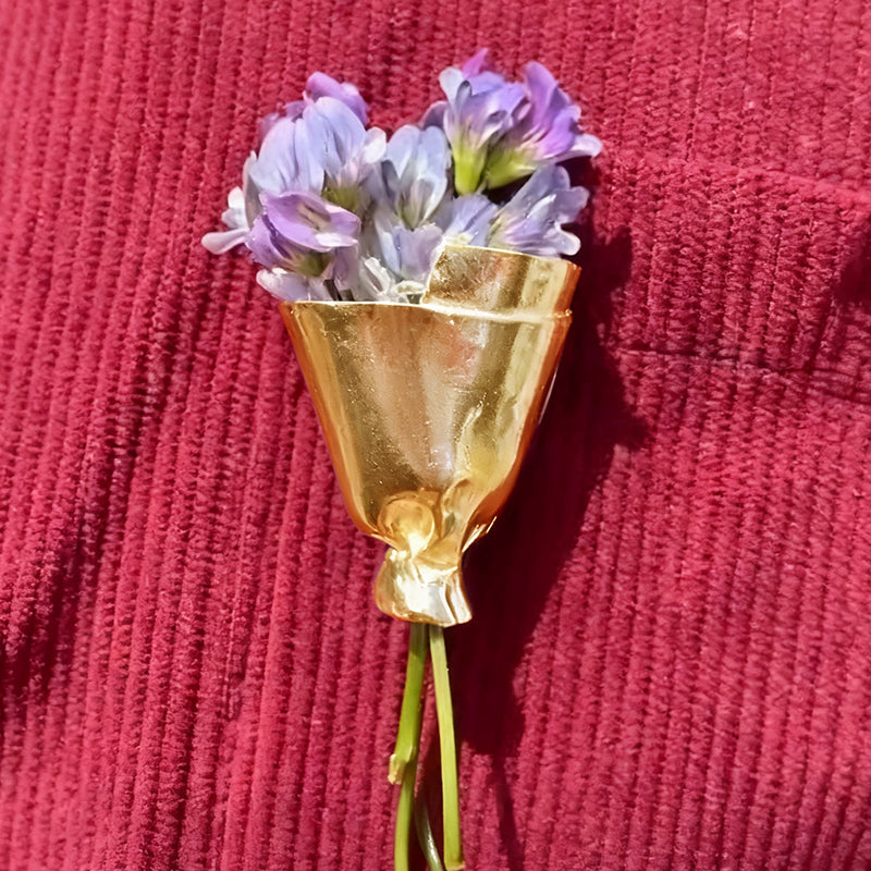 Fiori da indossare Clip bouquet
