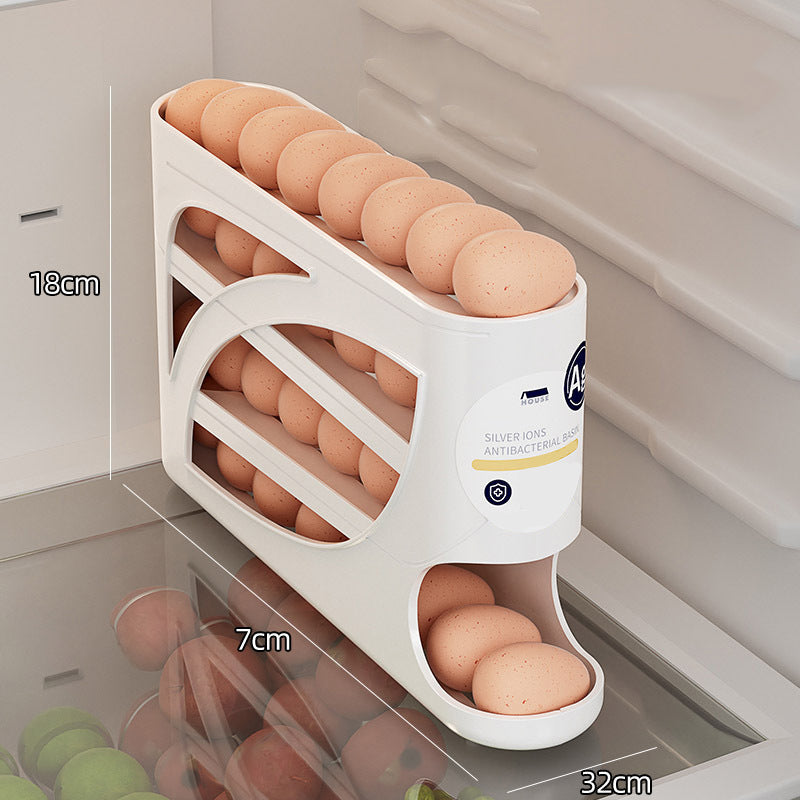 Contenitore rotante per uova