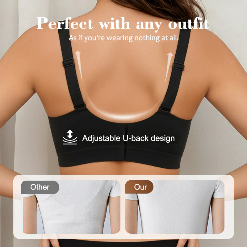 Reggiseno sportivo senza cuciture da donna