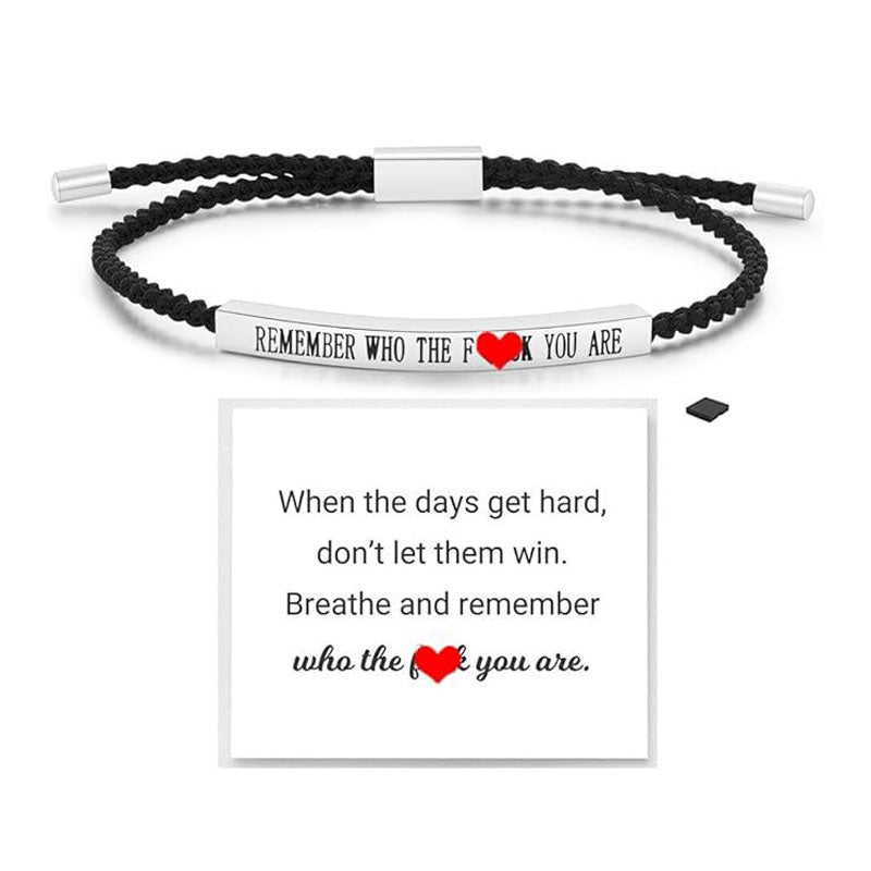 Bracciale intrecciato in acciaio inossidabil