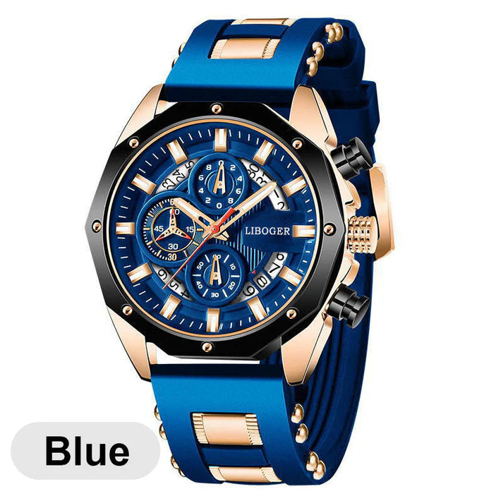 ⏳Offerta speciale a tempo limitato⏰Orologio professionale al quarzo con quadrante grande e calendario⌚