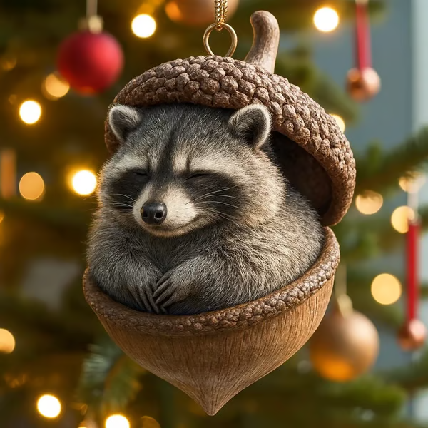 🔥Prevendita del Black Friday - Fino al 49% di sconto!❤️🎁 Decorazioni natalizie con ghiande e animali della foresta – Accoglienti decorazioni natalizie della foresta