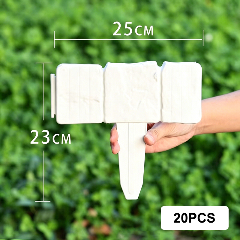 Recinzione di contenimento in plastica per giardino
