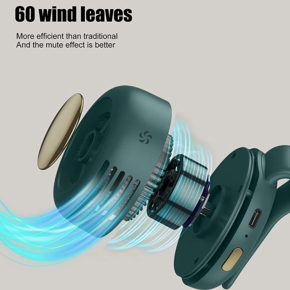 🔥💥Mini ventilatore elettrico portatile silenzioso senza pale