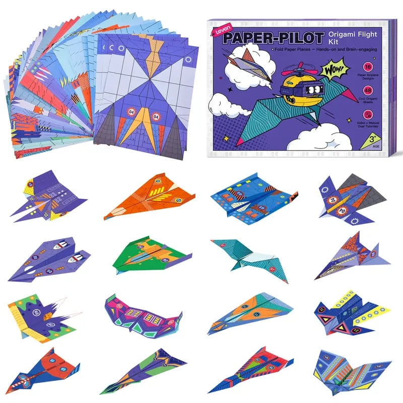 Libro sugli aeroplani di carta