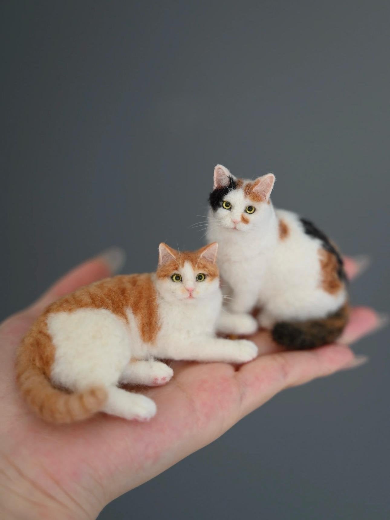 🔥ULTIMO GIORNO 49% DI SCONTO -🐱💖Mini gatto di lana infeltrita