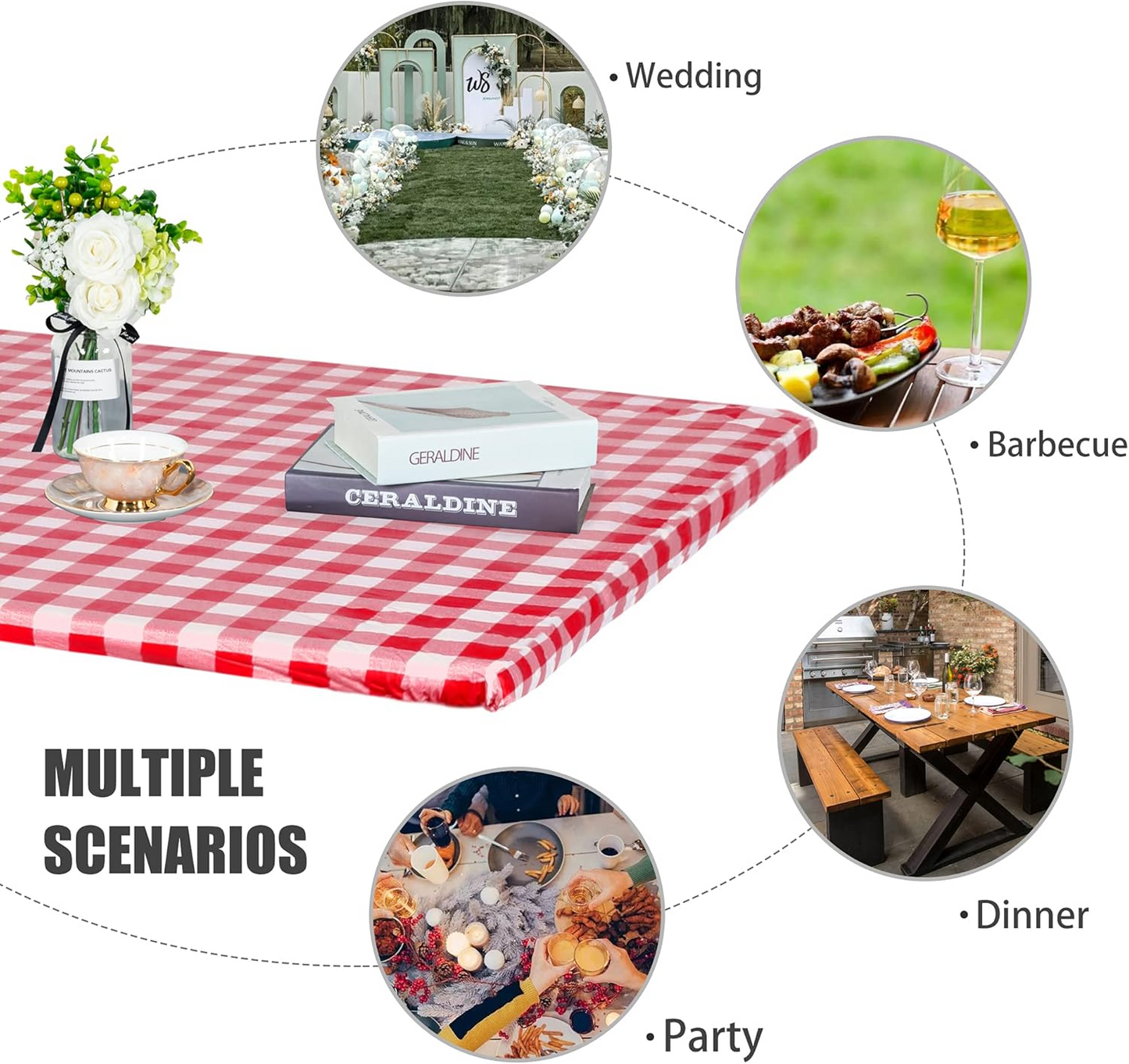 Kit di teli da tavolo per picnic