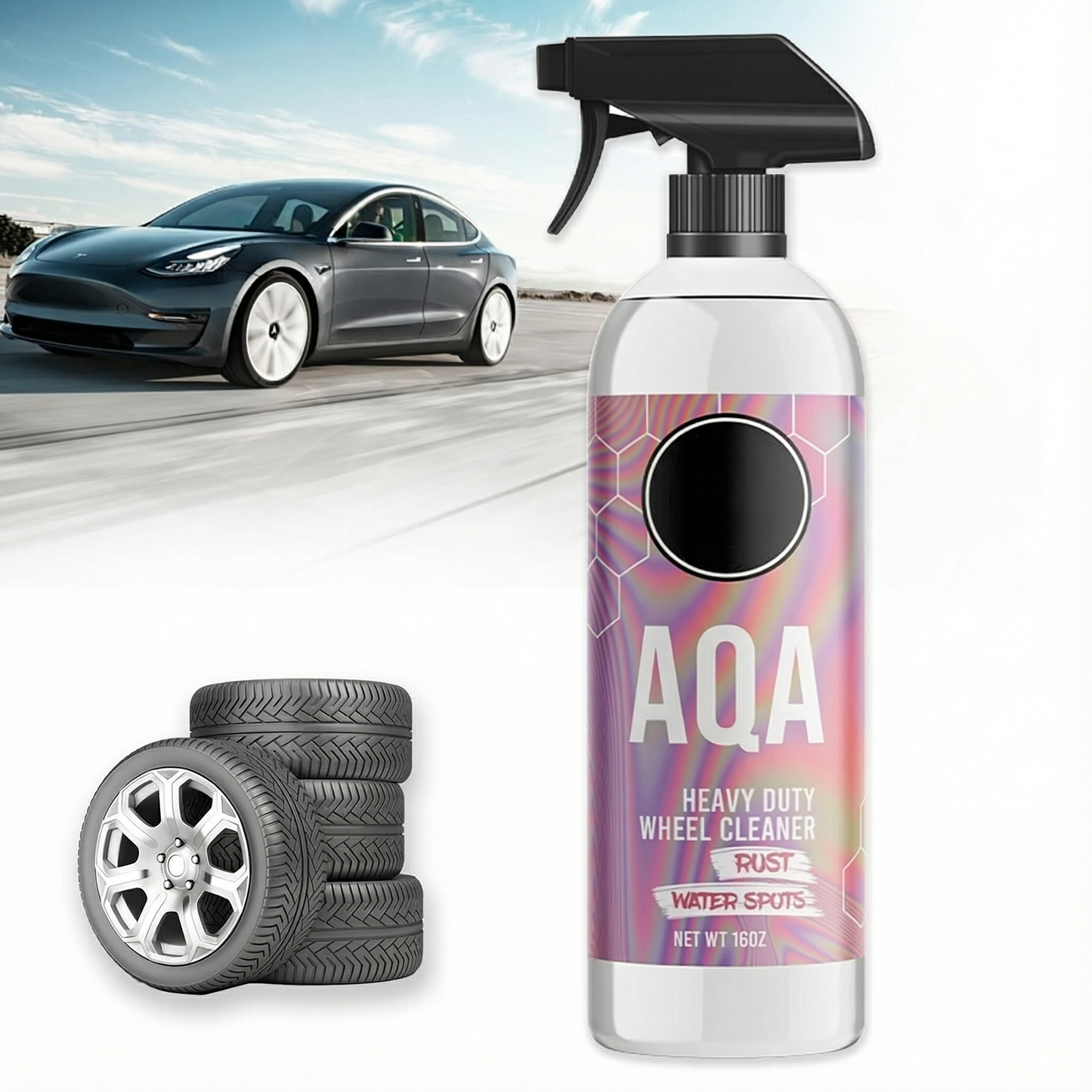 Sverniciatore ad alta efficienza per cerchioni e detergente per macchie d'acqu