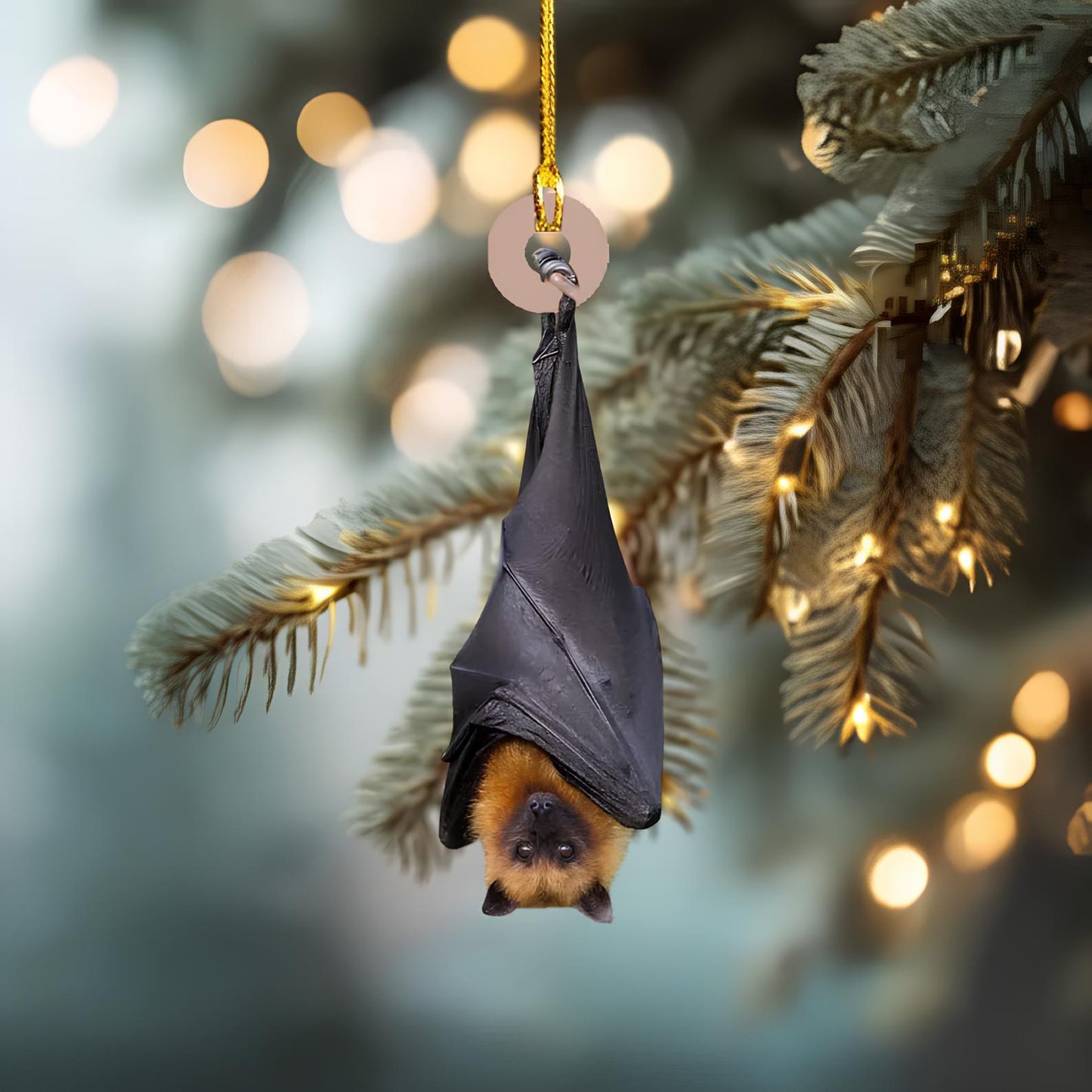 🦇Decorazione natalizia a forma di pipistrello🔥Saldi natalizi 49% di sconto🎄
