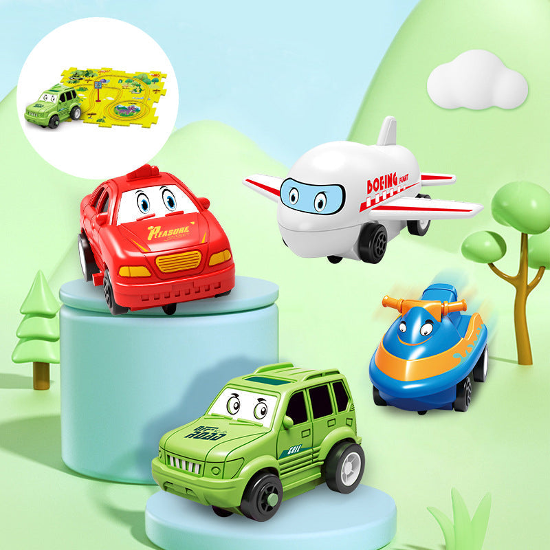 🧩Set da gioco educativo per bambini con puzzle autostrada🧩