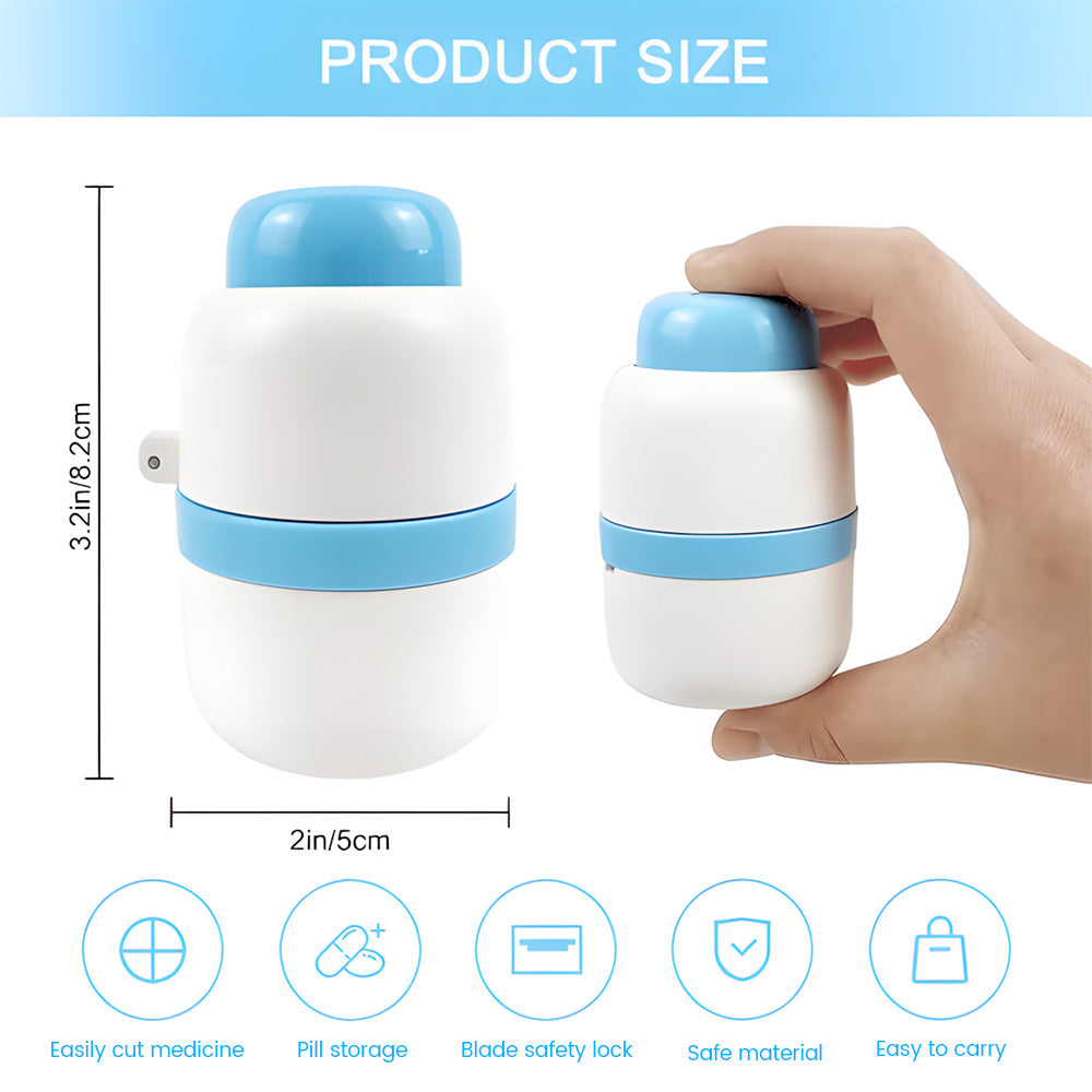 Macchina da taglio portatile per pillole con posizionamento fisso precis🔥Saldi natalizi 49% di sconto🎄