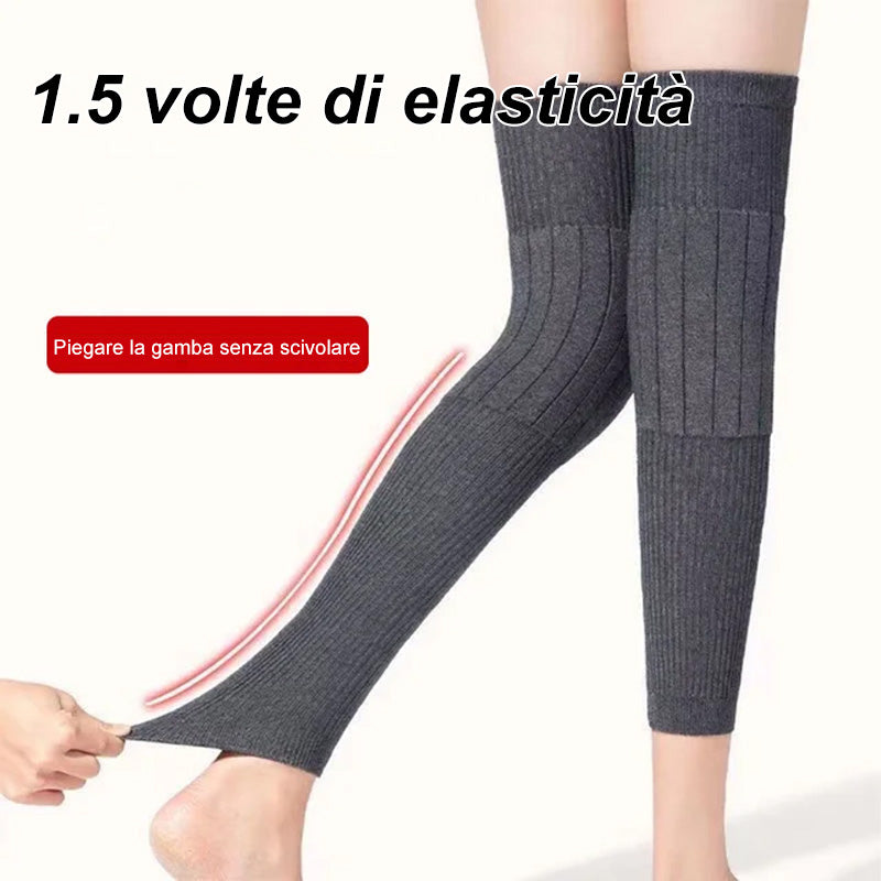 Ginocchiere lunghe comode e termicamente elastiche