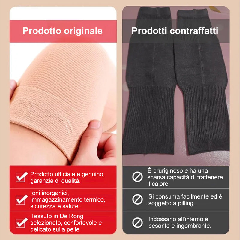 Ginocchiere lunghe comode e termicamente elastiche