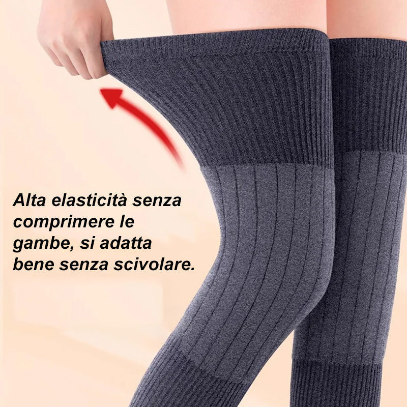 Ginocchiere lunghe comode e termicamente elastiche