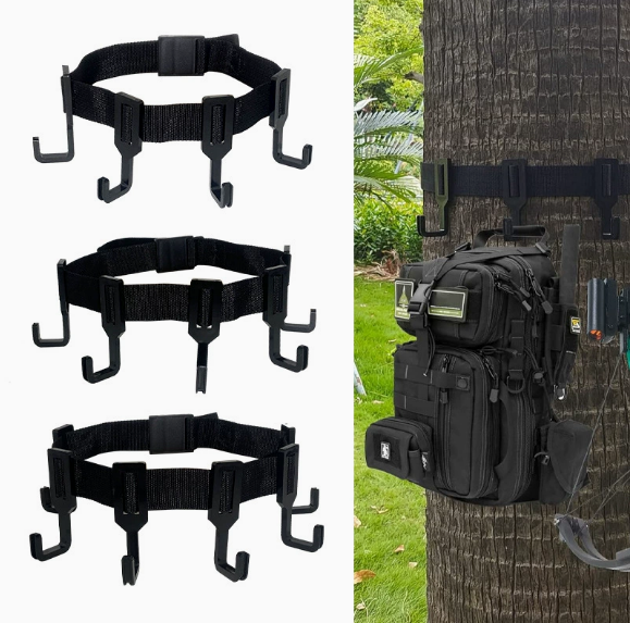 🌲The Wilderness Rack: : organizer per attrezzatura da montare sugli alberi