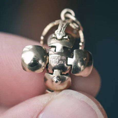Mini pendente massonico a forma di sfera trasformabile