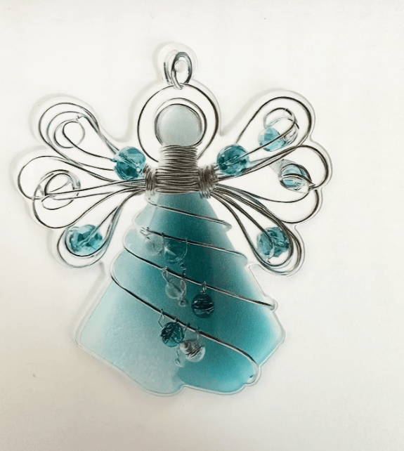 🌊Decorazione angelo fatta a mano
