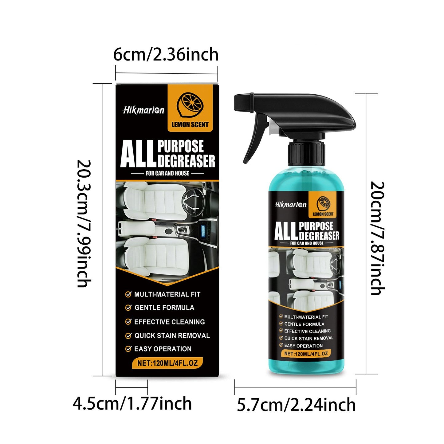 🔥Saldi scottanti 49% di sconto🚗Spray detergente multiuso per auto e casa