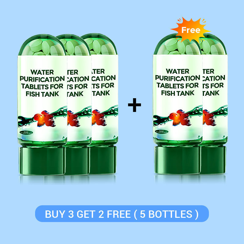 🐠Acquistane 2 e ricevi 1 in omaggio⚡Oltre 50.000 pezzi venduti!♻️Potente pastiglia per la purificazione dell'acqua dell'acquario🌿