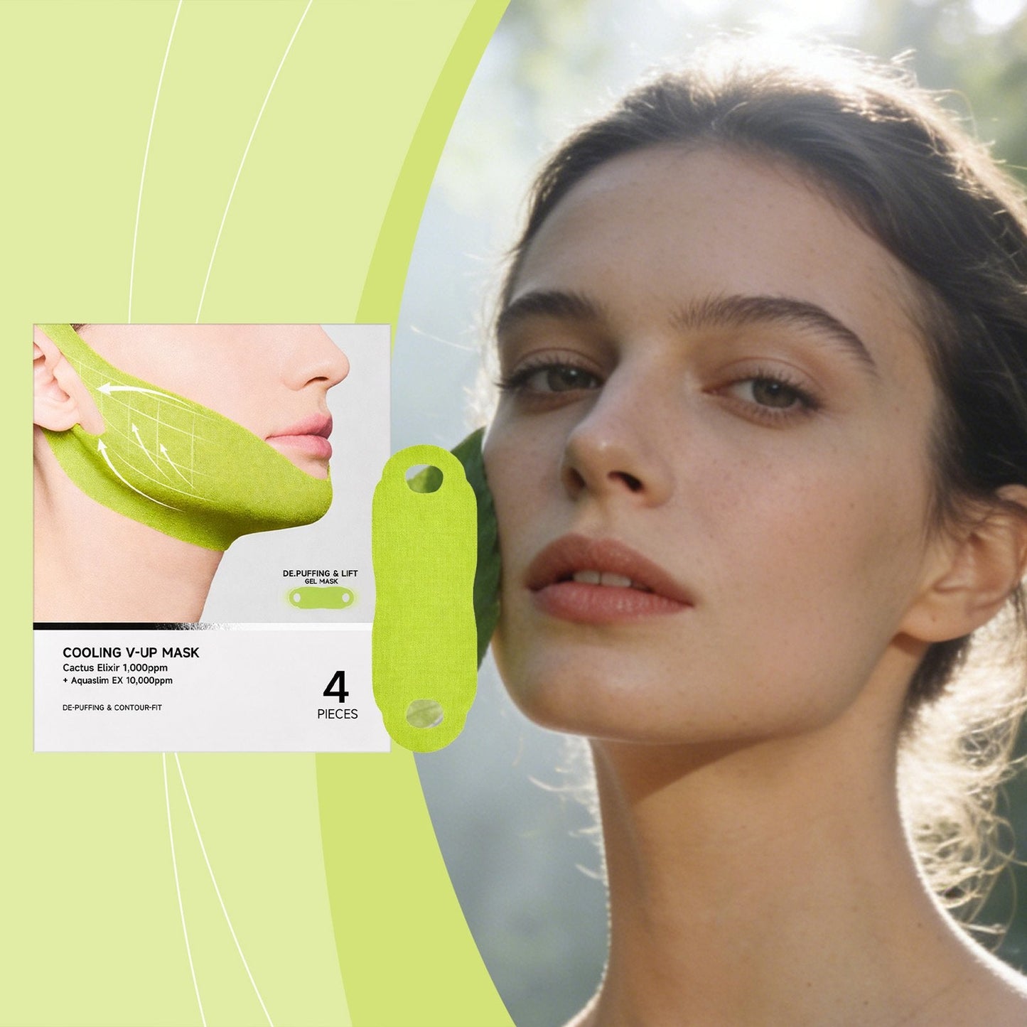 Fascia per V-Lifting e Mewing (4 maschere per confezione)