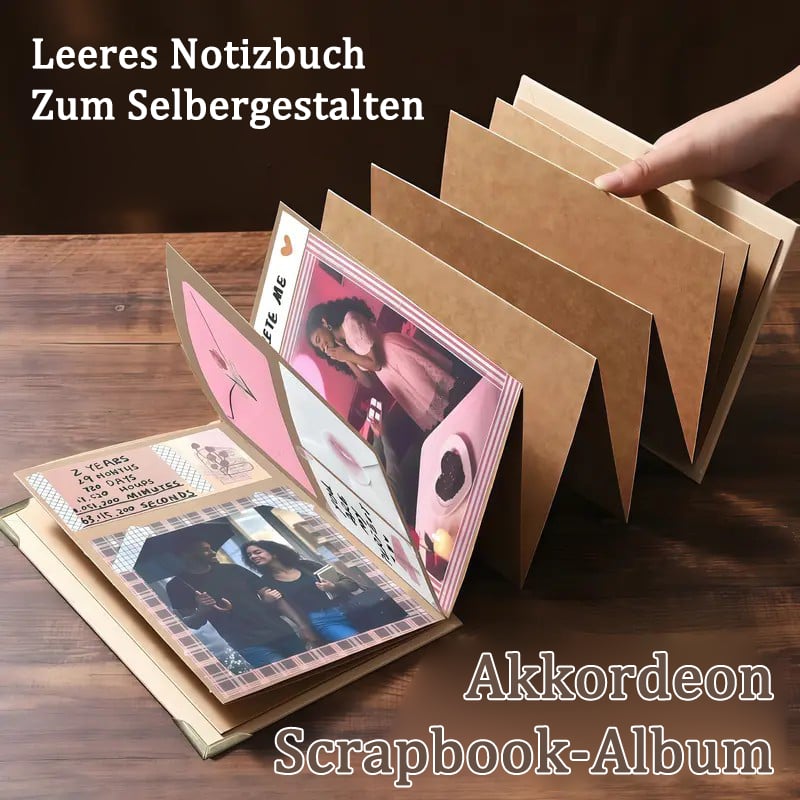 ✨Il custode dei ricordi: album scrapbook pieghevole da 230 cm