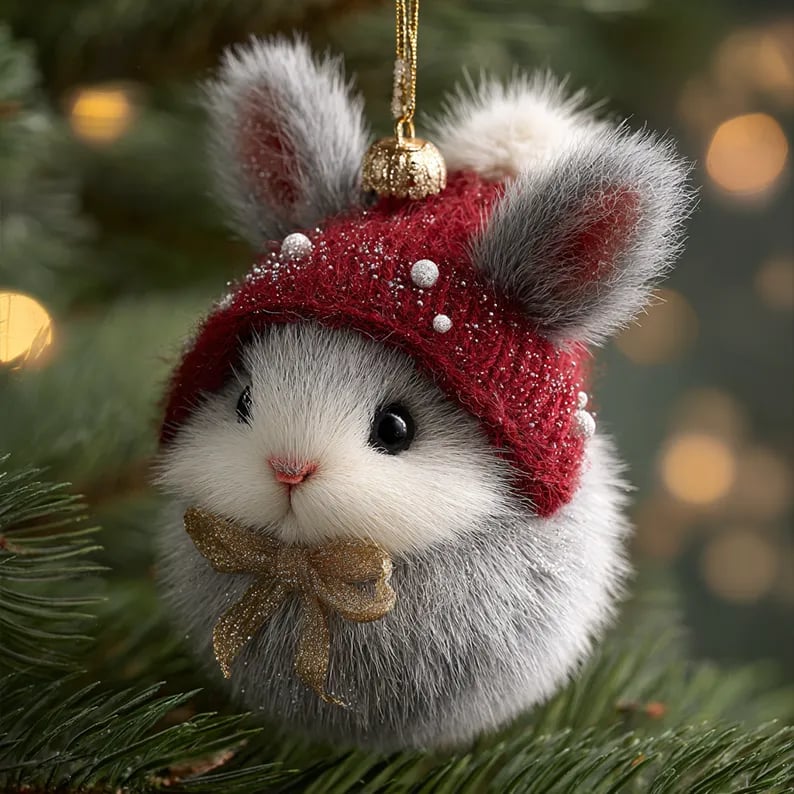 🔥Saldi natalizi 49% di sconto🎄Accoglienti decorazioni natalizie con animali del bosco - 2D🦊