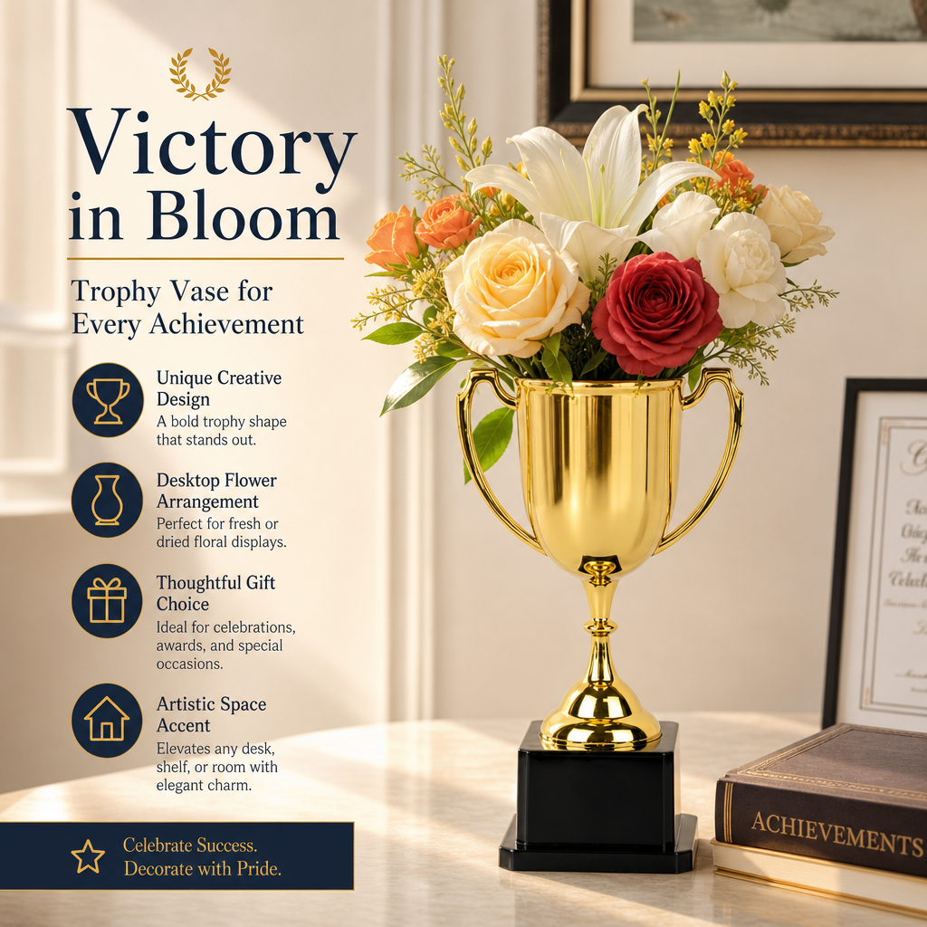 🏆 Vaso da fiori “Creative Trophy”