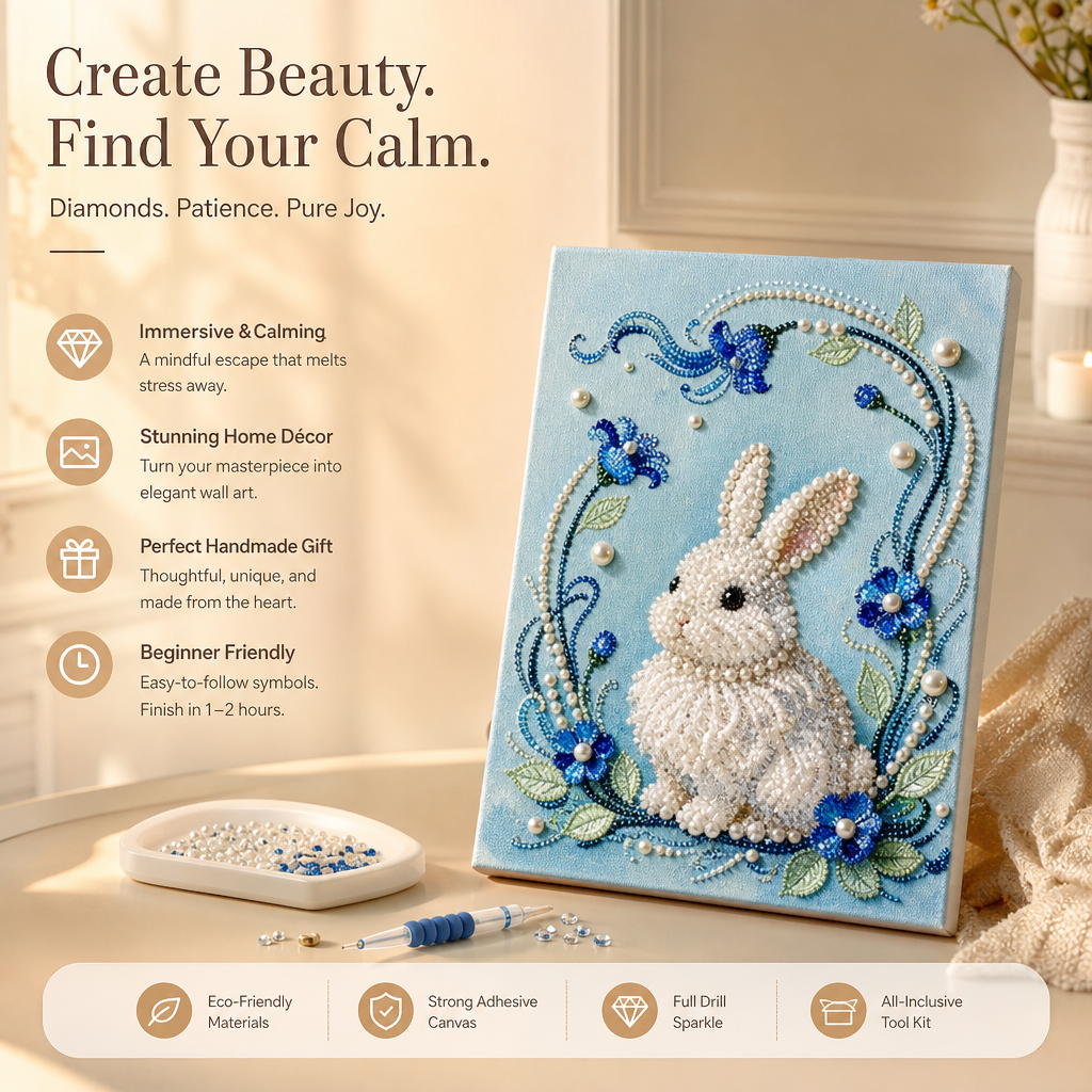 ✨🎨 Kit fai da te per creare opere d'arte con le perle