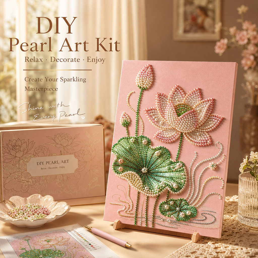 ✨🎨 Kit fai da te per creare opere d'arte con le perle