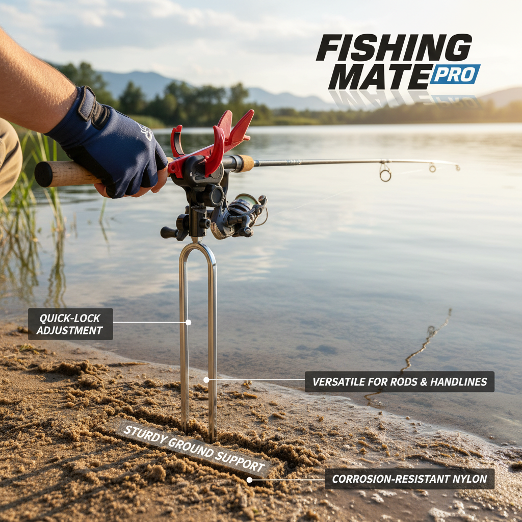 Supporto per torretta da pesca