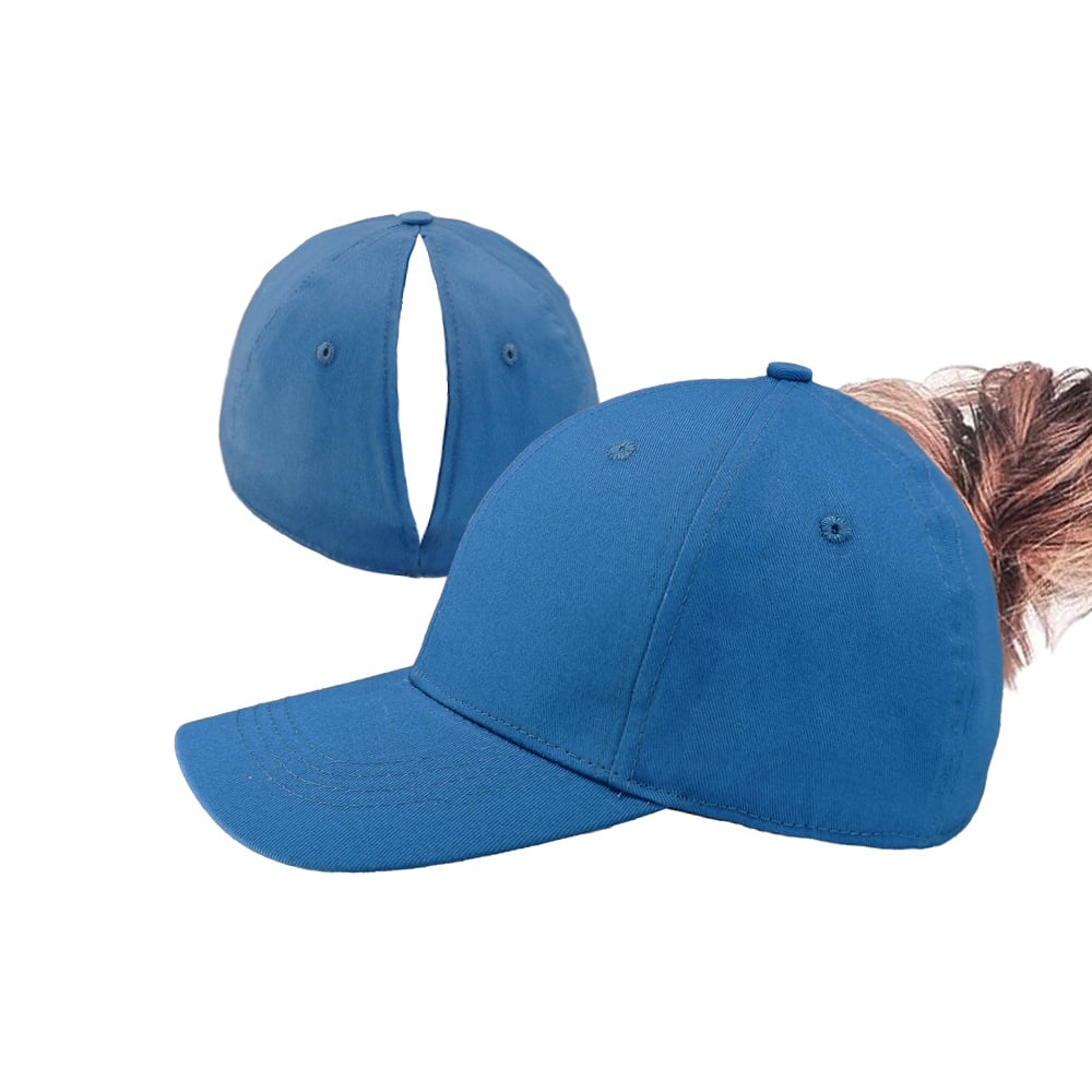 Cappellino da baseball con coda di cavallo e chiusura magnetica