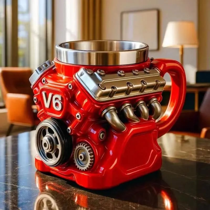 🎁Ultimo giorno 49% di sconto🔥Tazza da caffè con tema motore