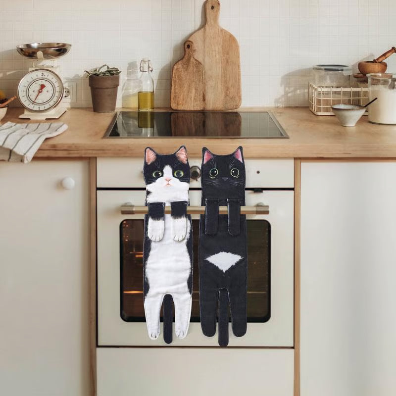 ✨😺Asciugamano con gattino🐾