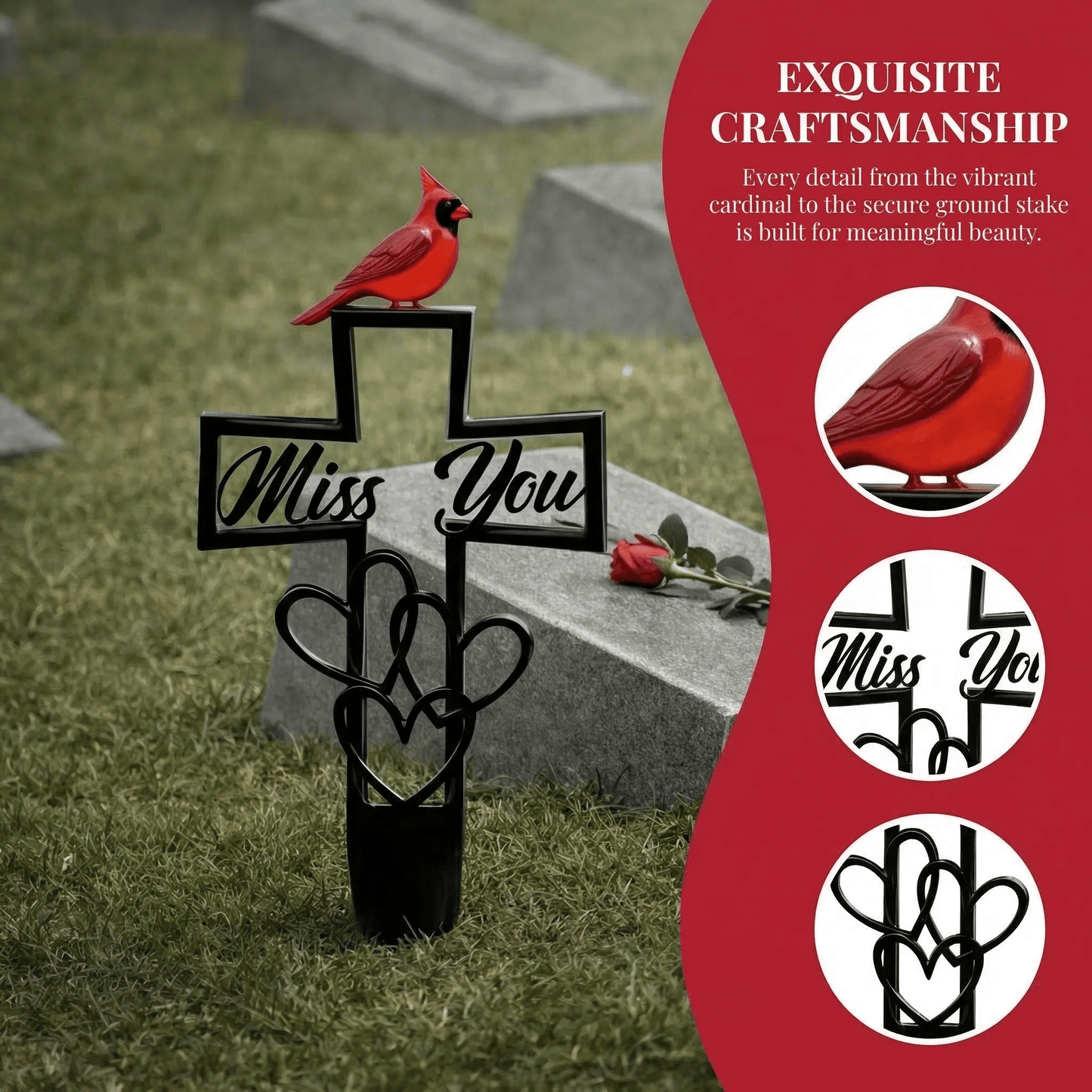 🐦ULTIMO GIORNO DI SALDI -💖Targa commemorativa in metallo per il cimitero✝️