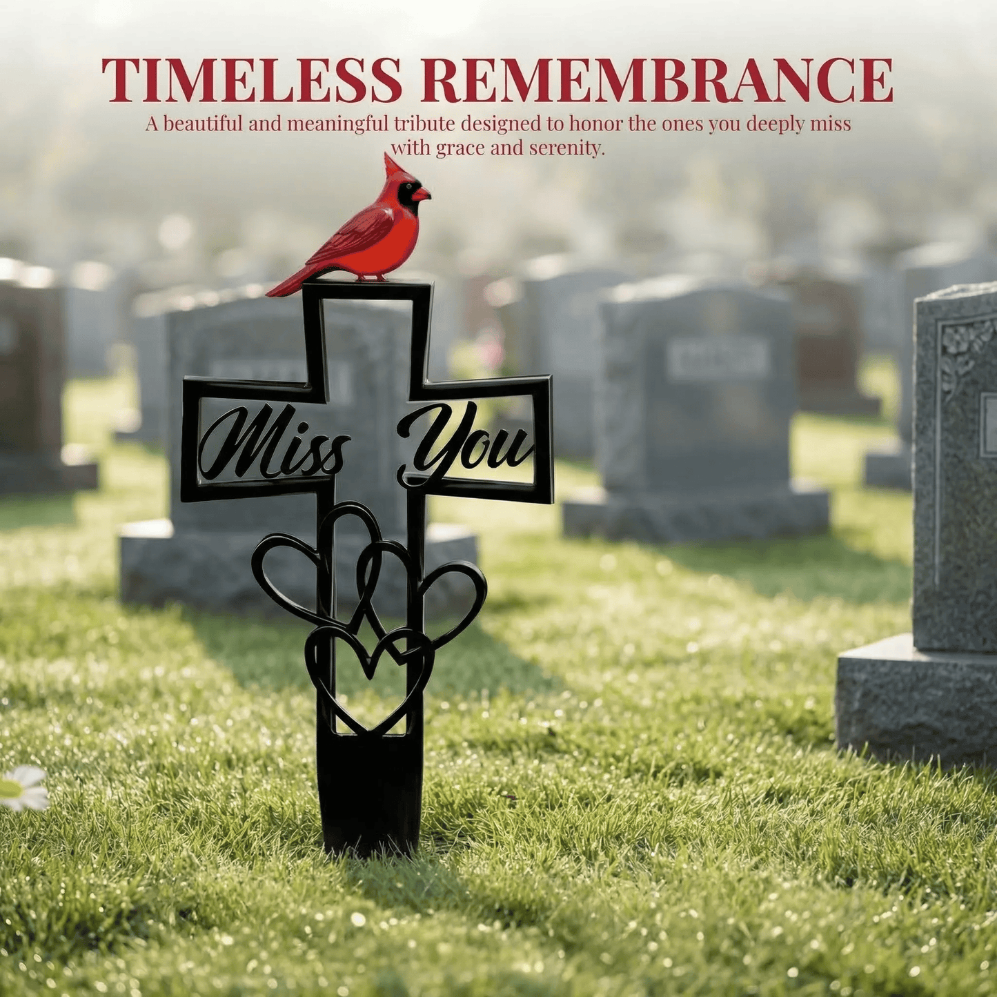 🐦ULTIMO GIORNO DI SALDI -💖Targa commemorativa in metallo per il cimitero✝️