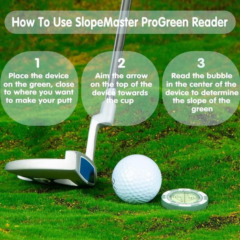 🔥Risparmia il 49%🔥Segnapalla da golf, livella a bolla per il putting green, ottima idea regalo