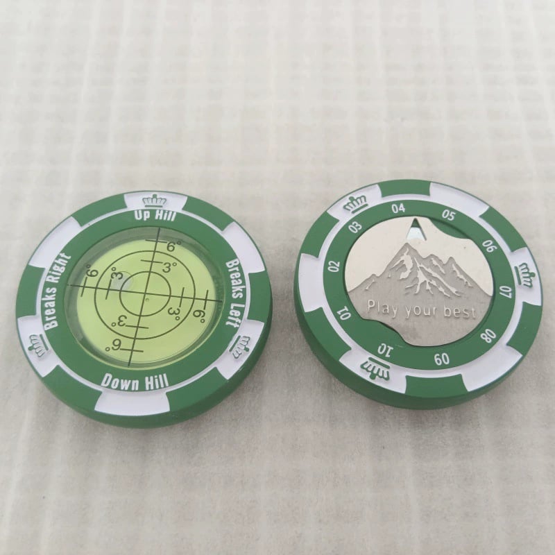 🔥Risparmia il 49%🔥Segnapalla da golf, livella a bolla per il putting green, ottima idea regalo