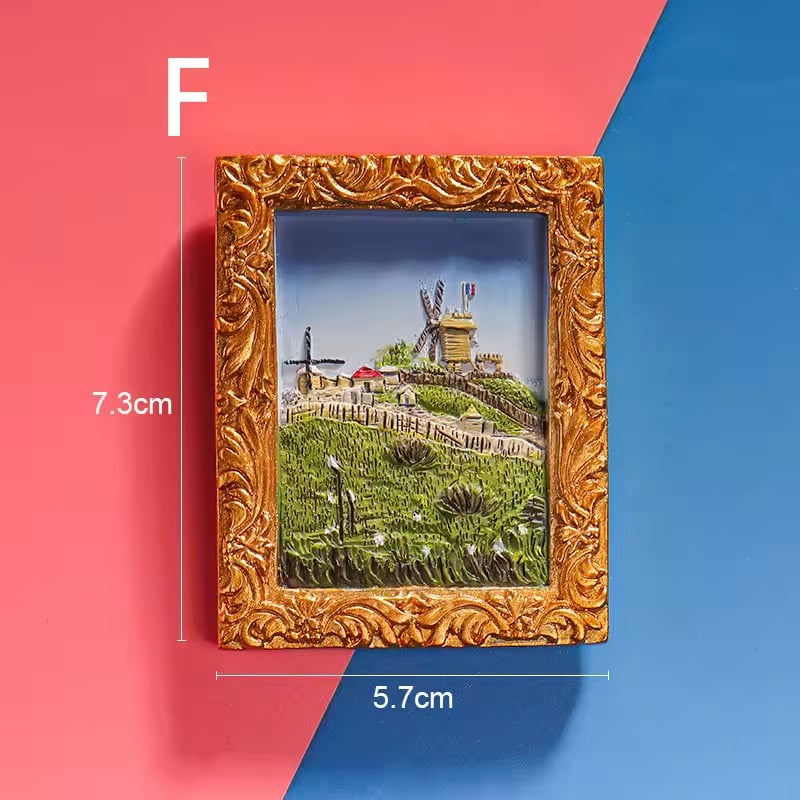 Set di magneti da frigo ispirati a Van Gogh