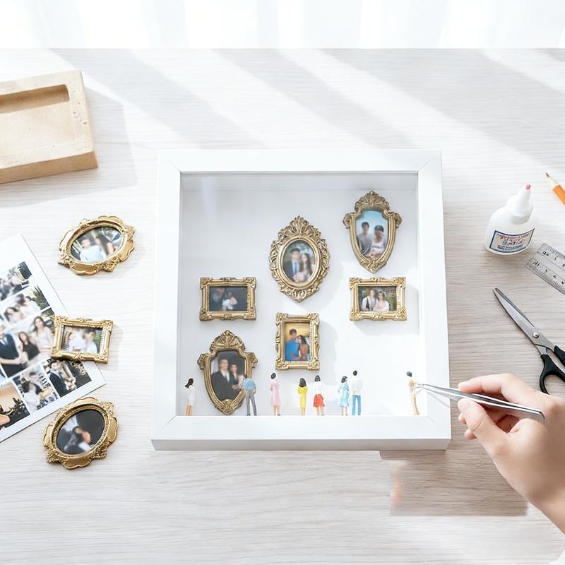 ✨Mini museo fai da te con scatola silhouette – Celebra i tuoi ricordi unici con stile