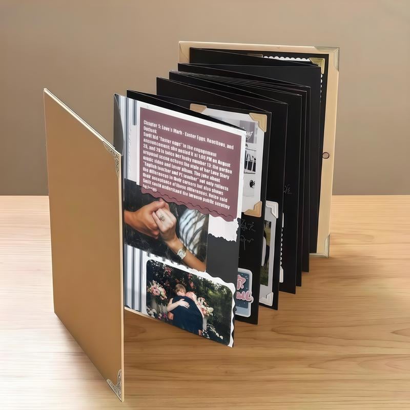 ✨Il custode dei ricordi: album scrapbook pieghevole da 230 cm