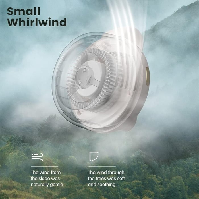🔥💥Mini ventilatore elettrico portatile silenzioso senza pale