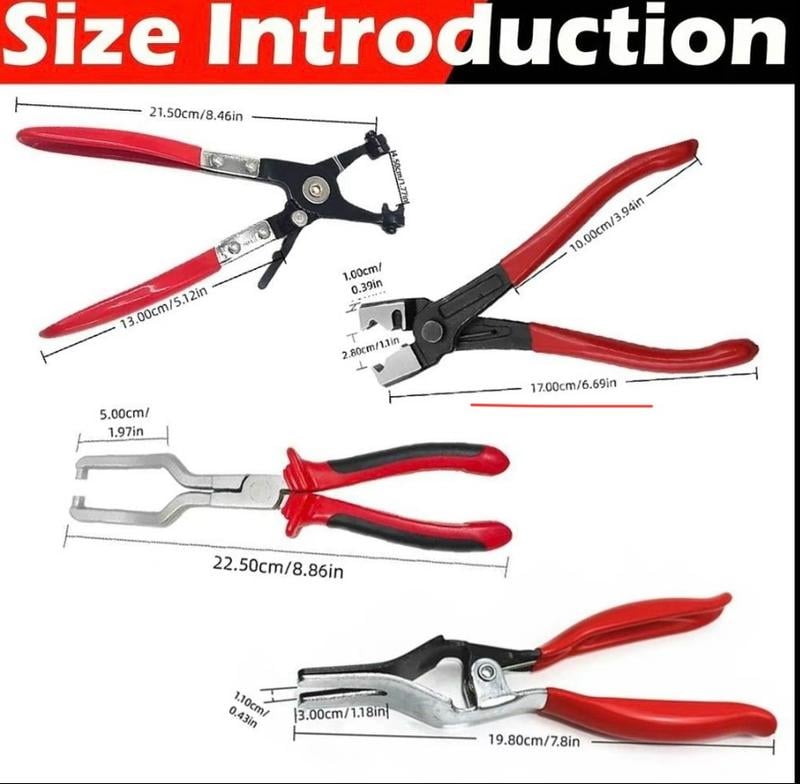 🔧Kit professionale di fascette stringitubo🔥Saldi natalizi 49% di sconto🎄