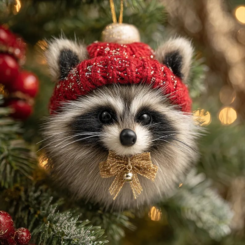 🔥Saldi natalizi 49% di sconto🎄Accoglienti decorazioni natalizie con animali del bosco - 2D🦊