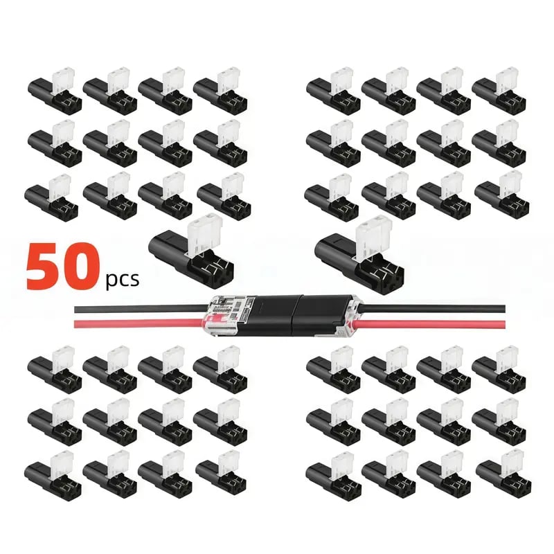 Connettore a doppio filo Connettori per strisce LED a 2 pi