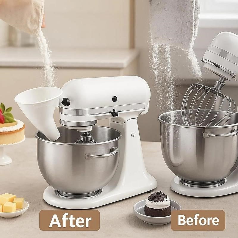 🔥✨Imbuto per farina per robot da cucina Kitchen Aid