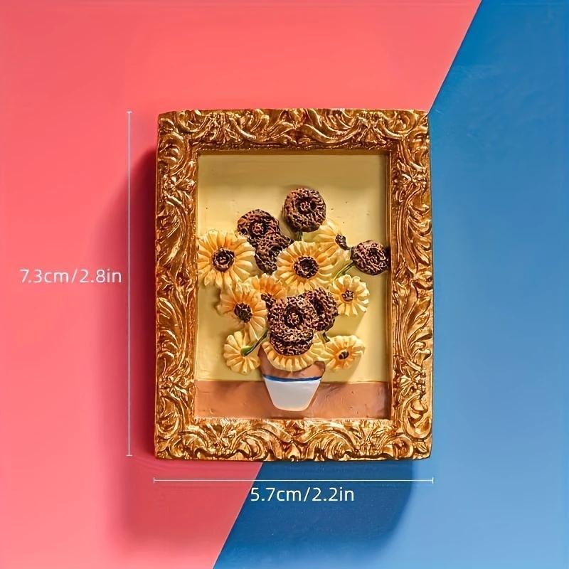 Set di magneti da frigo ispirati a Van Gogh