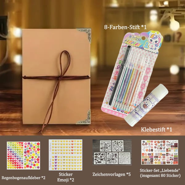 ✨Il custode dei ricordi: album scrapbook pieghevole da 230 cm